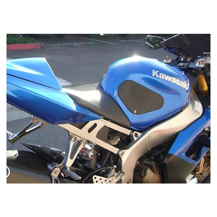 KAWASAKI ZX6R & ZX9R (2000 - 04) Snake Skin Tank Grips