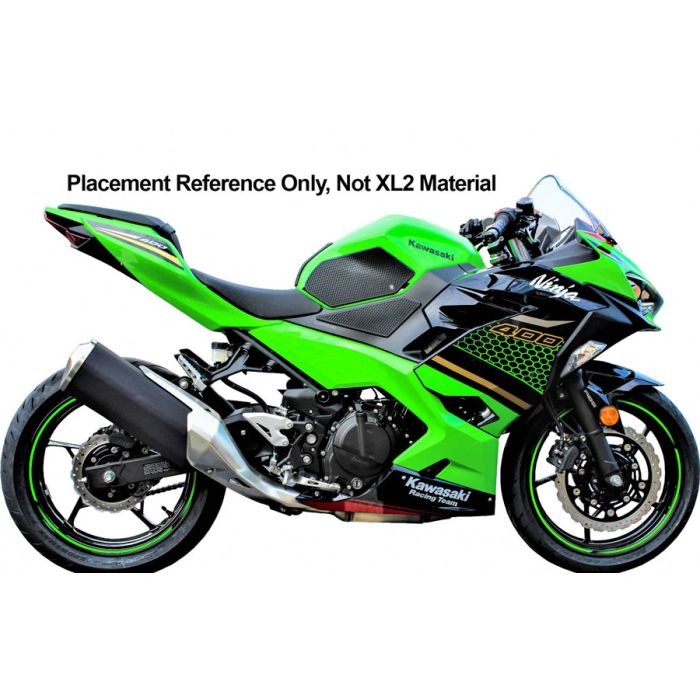 Can　Neoregelia Passion x Ninja など2点 KAWASAKI NINJA 400 (2017 - CURRENT) XL2 Tank Grips