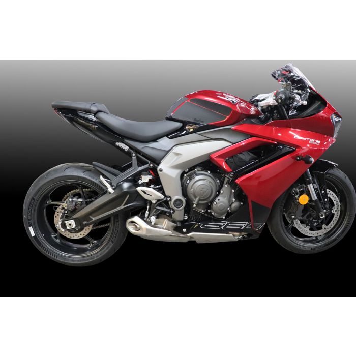 TRIUMPH Daytona 660 (2024 - Current) TechSpec Gripster TANK GRIPS