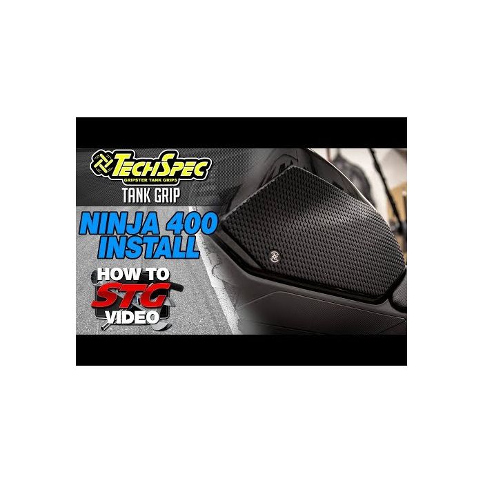 TechSpec SnakeSkin Tank Grips for Ninja 400 / Ninja 500
