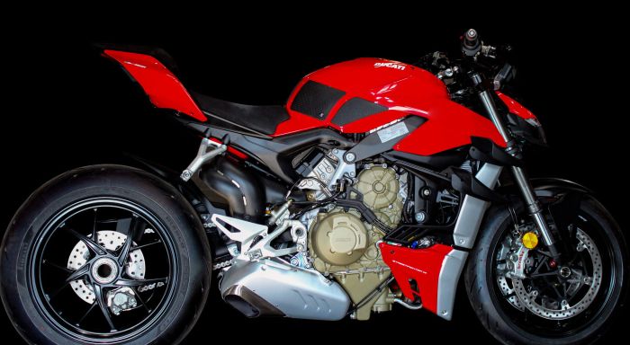 Aufkleber für Verkleidung und Heckstreifen Edition schwarz - Ducati  Streetfighter V4 und V2