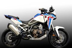 Honda Africa Twin (2020-Current) SnakeSkin Tank Grips: Free Center Tank Protector Included